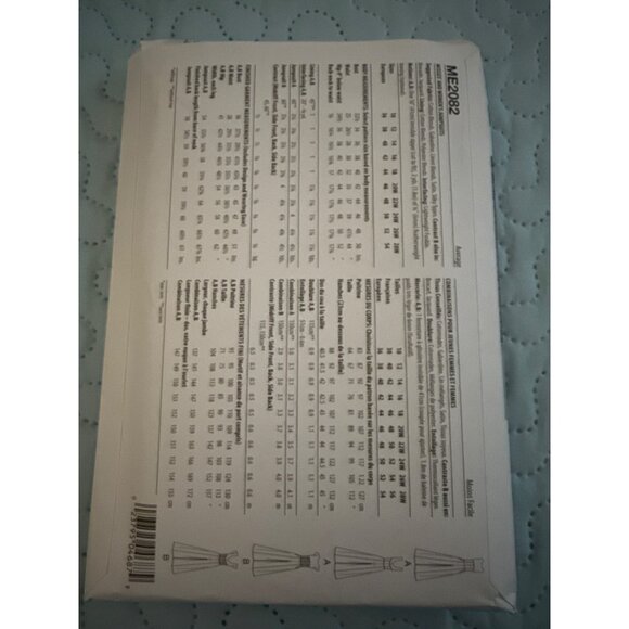 Know Me By Mimi G Sewing Pattern ME2022 Size AA 10-12-14-16-18 Womens Jumpsuit & - Picture 2 of 2